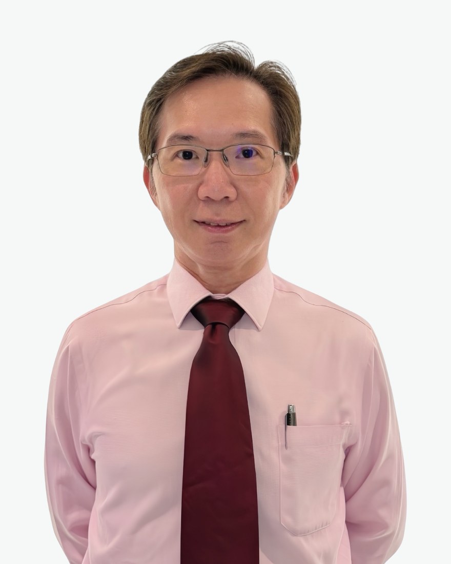 Portrait of Dr Chen Chung Ming, colorectal surgeon at Affinity Surgery.